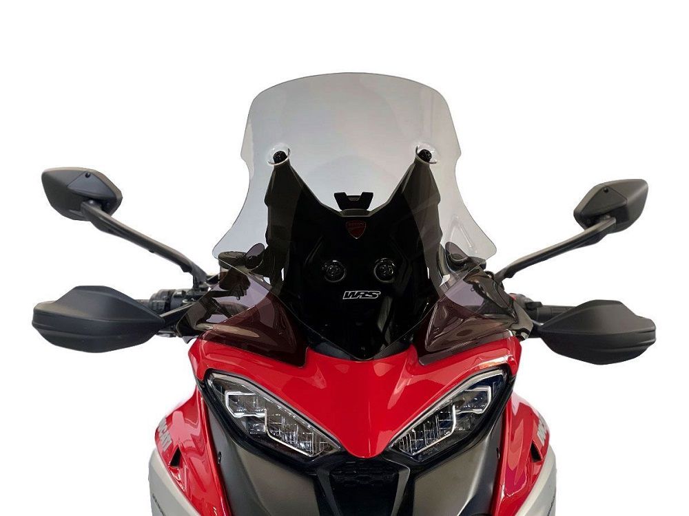 WRS Vervangingsruit - Ducati Multistrada V4 2021-2026 en meer - Touring - Transparant / Licht Getint en meer