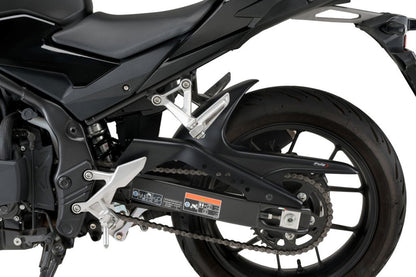 Puig Achterspatbord - Honda CB500 Hornet / NX500 2024-2026 | CB500 Hornet E-Clutch / NX500 E-Clutch 2026 en meer - Carbon Look / Mat Zwart