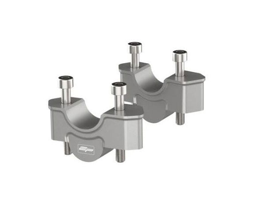 Handlebar Riser Evotech Performance zilver BMW R1300GS Adventure '24-