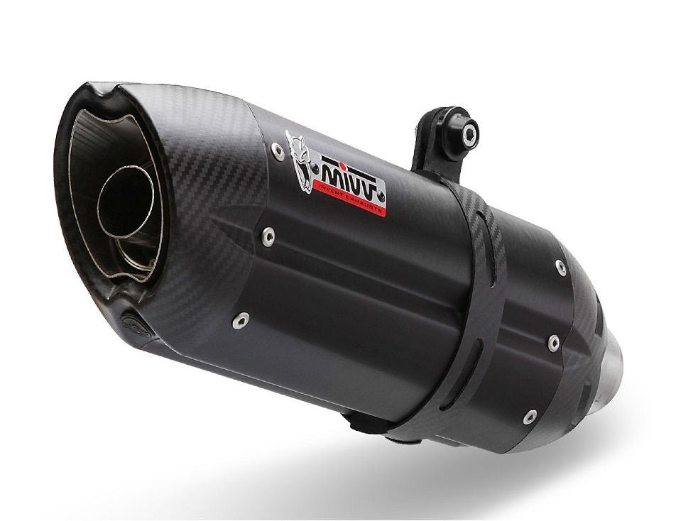 MIVV Suono Steel Black RVS demper Ducati Multistrada 1200/1260 zonder E keur