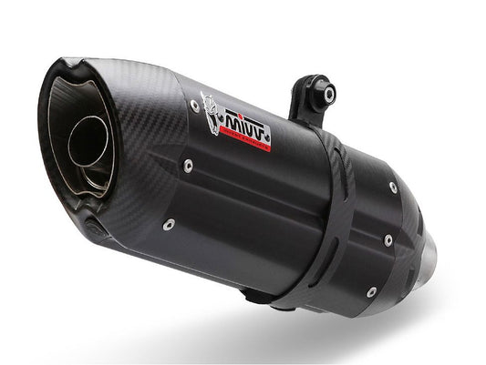MIVV Suono Steel Black RVS demper Ducati Multistrada 1200/1260 zonder E keur