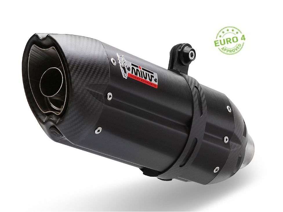 Mivv Suono Steel Black Rvs Dempers Ducati M821 '14-17