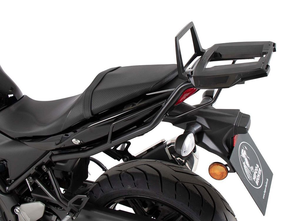 Topdrager Zwart Alurack Hepco&Becker Suzuki Sv650X '18-