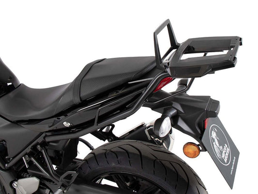 Topdrager Zwart Alurack Hepco&Becker Suzuki Sv650X '18-