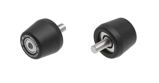 Trillingsdempers Race (set) zwart Evotech Performance Kawasaki ZX6-R '09-12