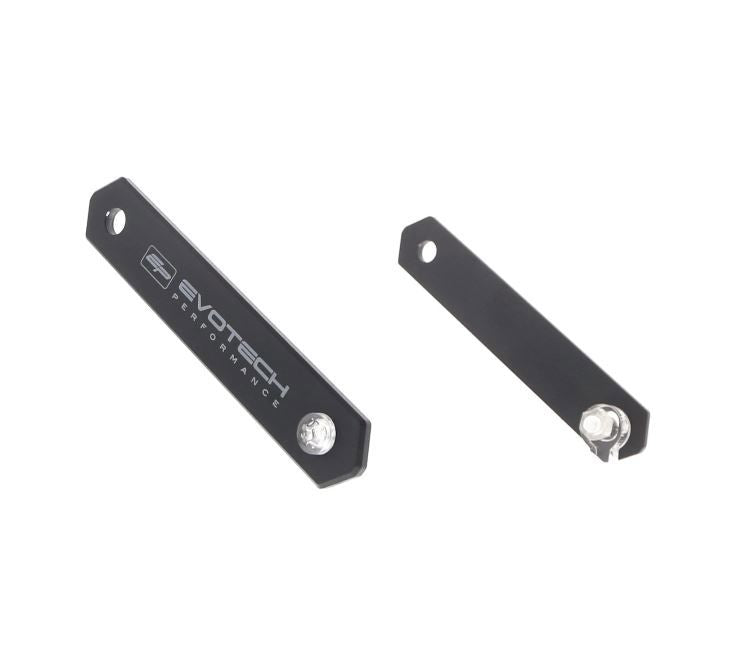 Afdekplaatjes duo voetsteunen Evotech Performance Triumph Trident 660 '25
