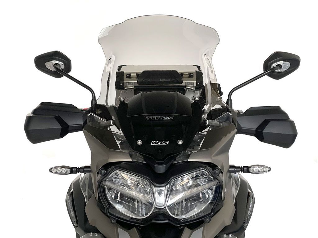 WRS Touring Windscherm - Triumph Tiger Explorer 1200 2016-2021 - Licht Getint / Transparant