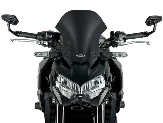 Vervangingsruit model Touring WRS Kawasaki Z900 '20-24 mat zwart