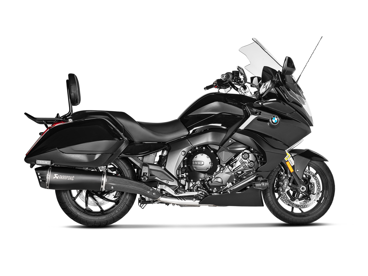Akrapovič Uitlaat - BMW K 1600 B / Grand America 2017-2020 - Slip-On Line (Titanium) - Motor Accessoires