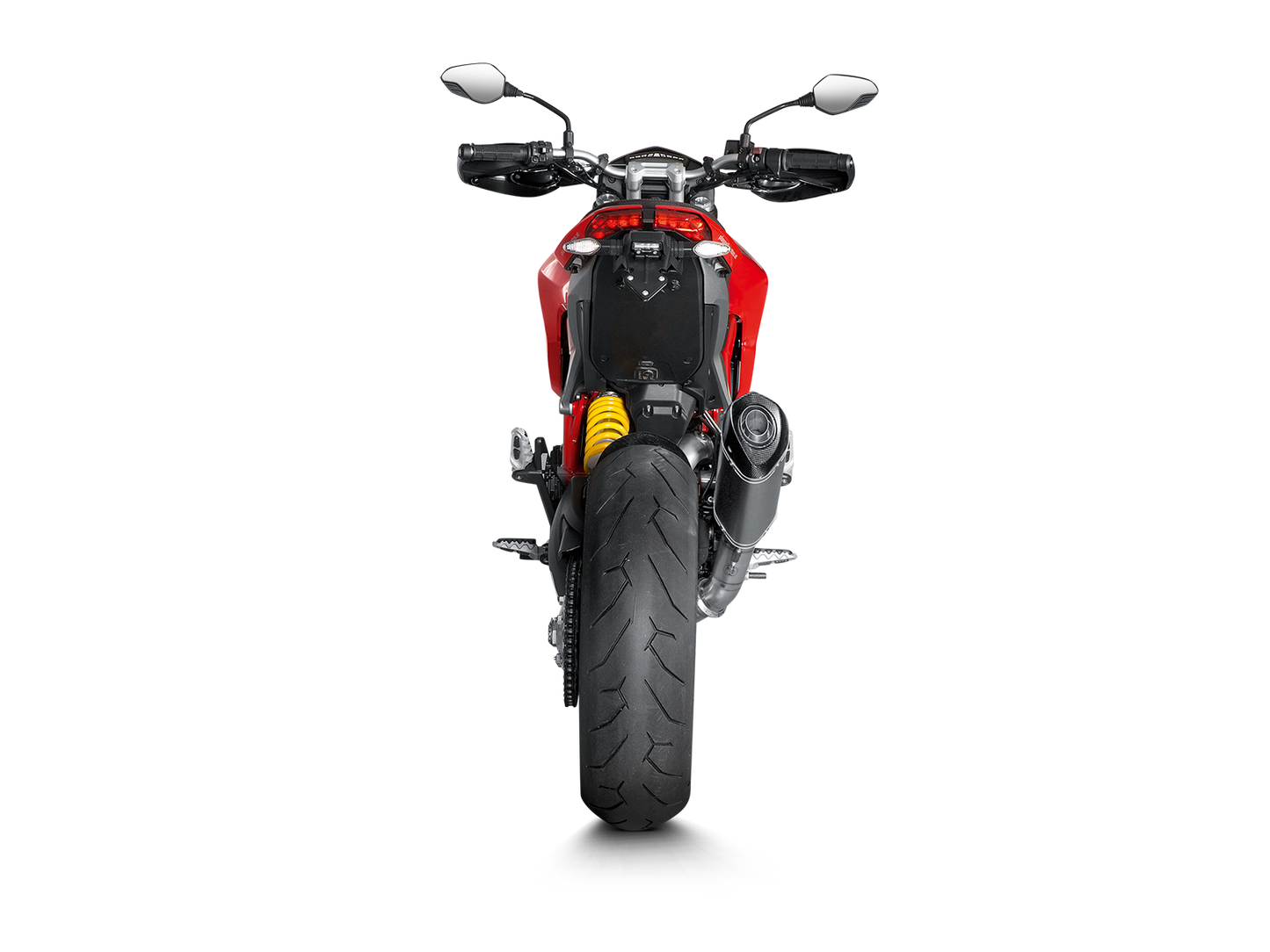 Optionele Akrapovič Uitlaat Accessoires - Ducati Hypermotard 2013-2018 | Hyperstrada 2013-2018 - Link Pipe (Titanium) - Motor Accessoires