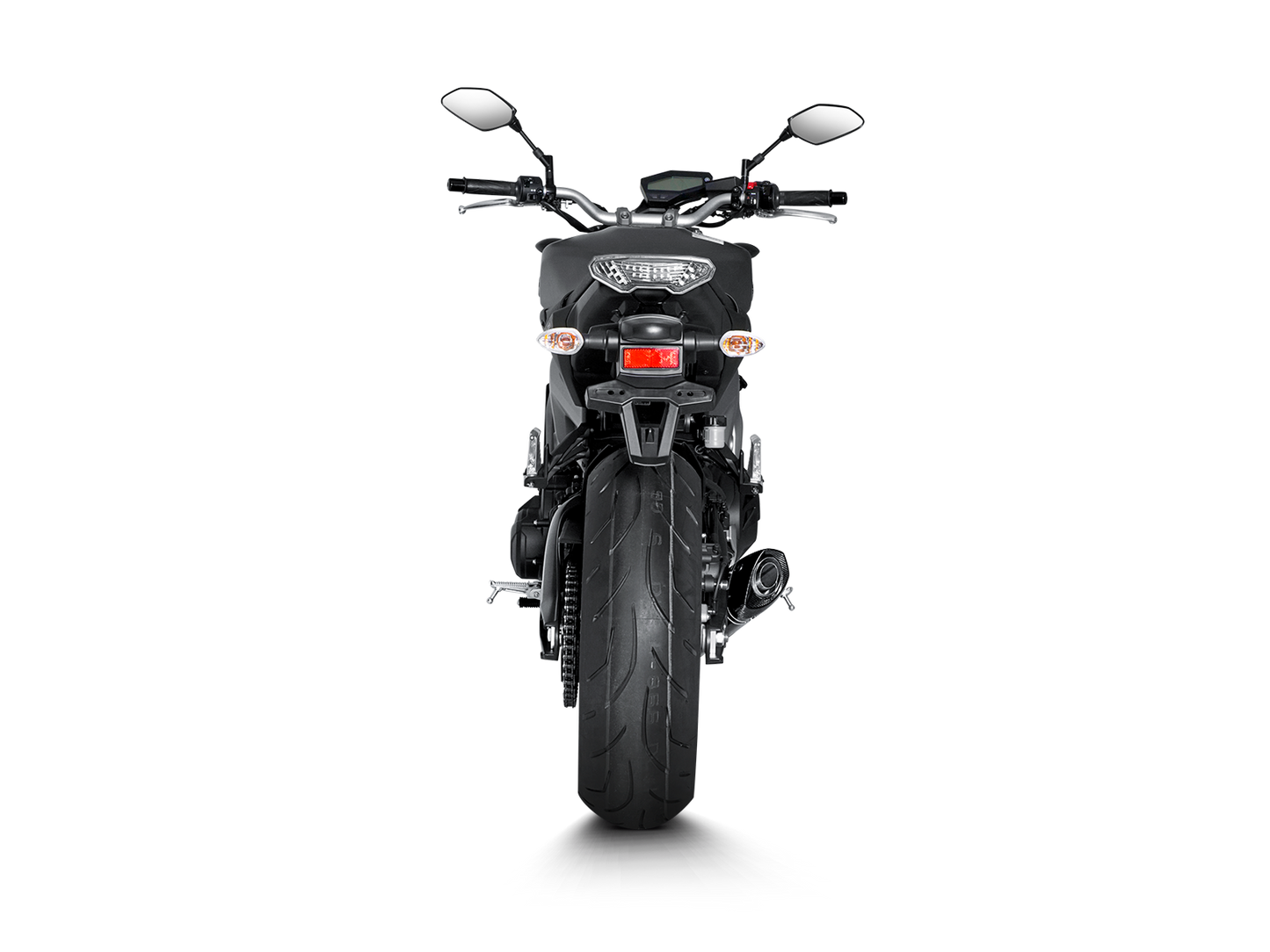 Akrapovič Uitlaat - Yamaha MT-09/FZ-09 2014-2016 & meer - Racing Line (Carbon)