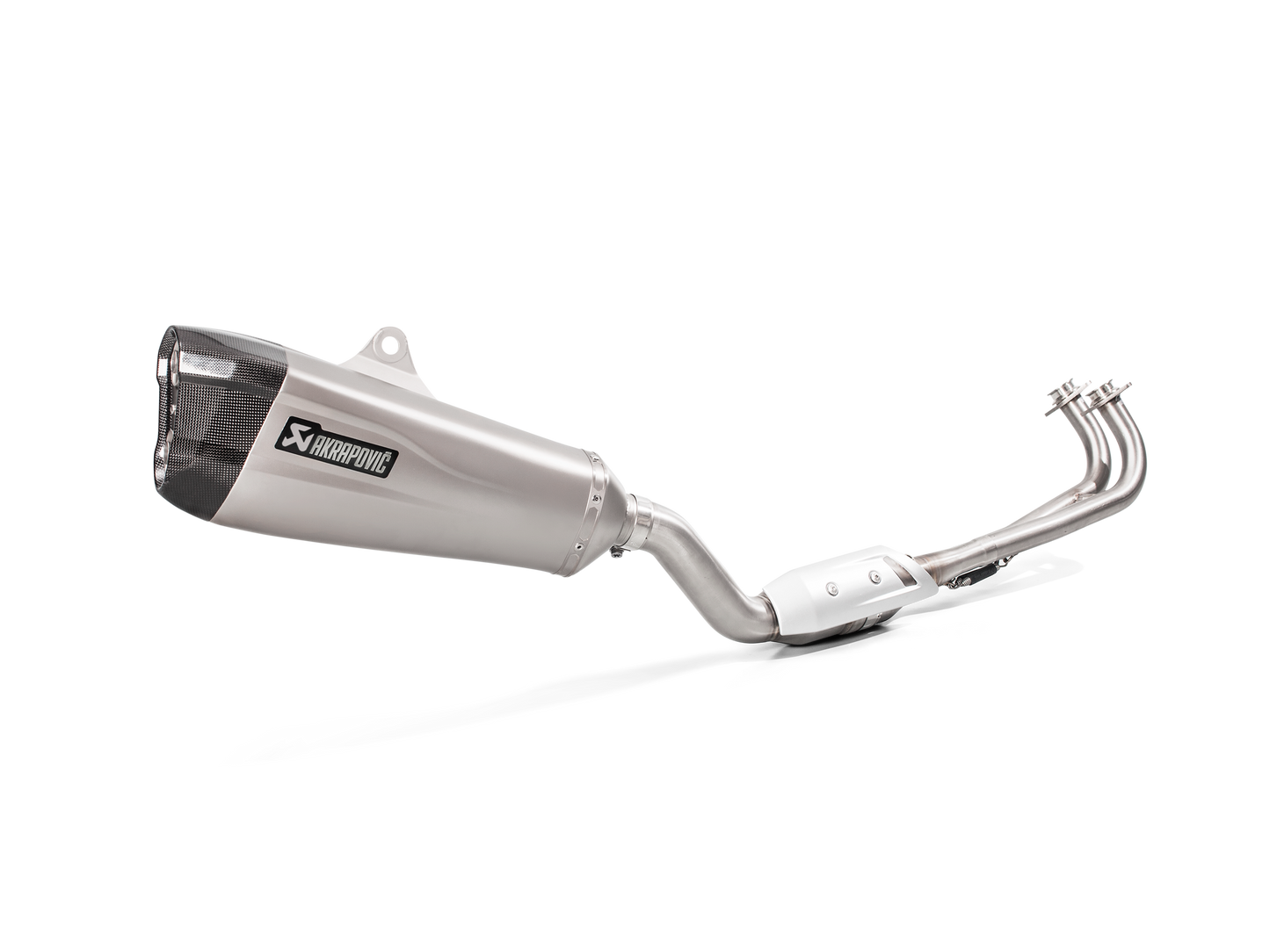 Akrapovič Uitlaat - Yamaha TMAX 2017-2019 - Racing Line (Titanium) - Motor Accessoires