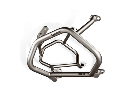 Optionele Akrapovič Uitlaat Accessoires - BMW R 1250 GS / ADVENTURE 2019-2023 - Lower Protection Bar Set (Titanium) - Motor Accessoires