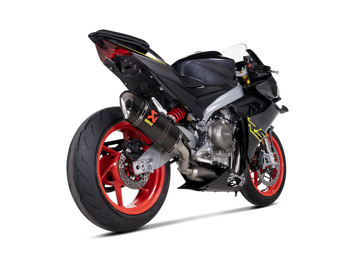 Akrapovič Uitlaat - Aprilia RS 660 2021-2025 & meer - Racing Line (Carbon)
