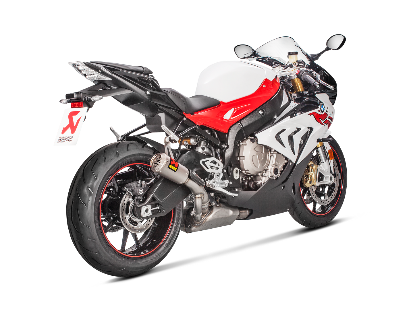 Akrapovič Uitlaat - BMW S 1000 RR 2017-2018 - Slip-On Line (Titanium) - Motor Accessoires