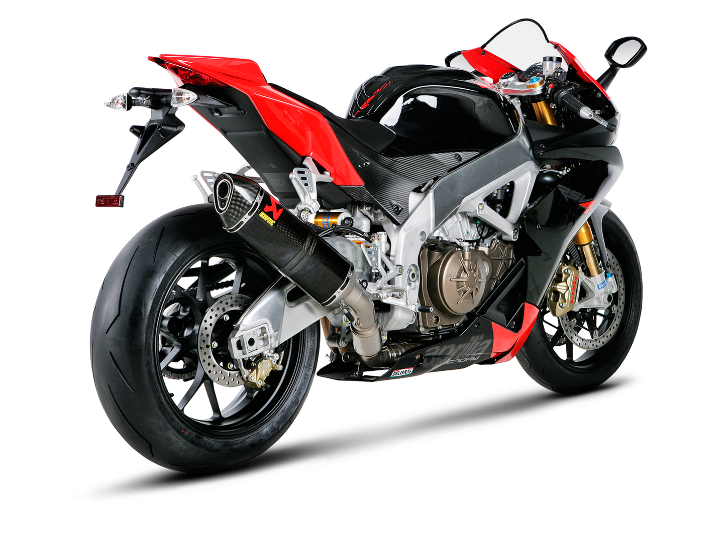 Akrapovič Uitlaat - Aprilia RSV4 2009-2014 | TUONO V4 2011-2016 - Slip-On Line (Carbon) RSV4 - Motor Accessoires