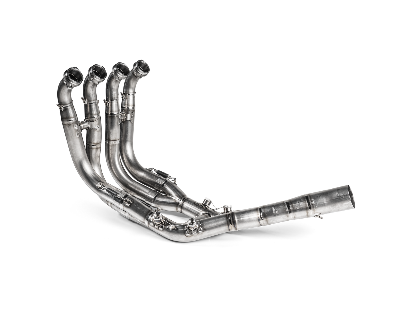 Akrapovič Uitlaat Voorbocht - BMW M 1000 RR 2019-2024 | S 1000 R / M 1000 R 2021-2026 | S 1000 RR 2019-2026 - Optional Header (Titanium) - Motor Accessoires