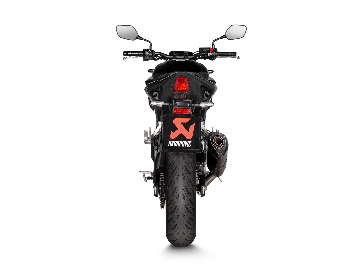 Akrapovič Uitlaat - Honda CB400/500X 2020-2024 & meer - Slip-On Line (Carbon)