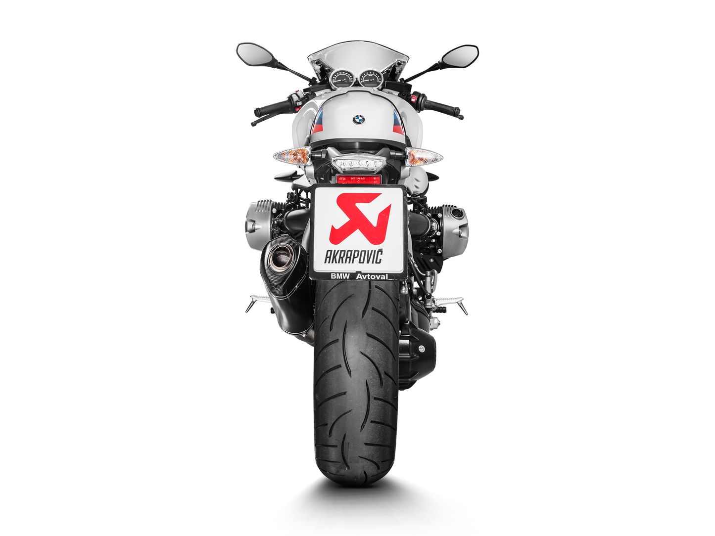 Optionele Akrapovič Uitlaat Accessoires - BMW R NINET 2014-2020 | R NINET Pure 2017-2020 | R NINET Racer 2017-2020 | R NINET Scrambler 2017-2020 | R NINET Urban G/S 2017-2020 - Link Pipe (Titanium) - Motor Accessoires
