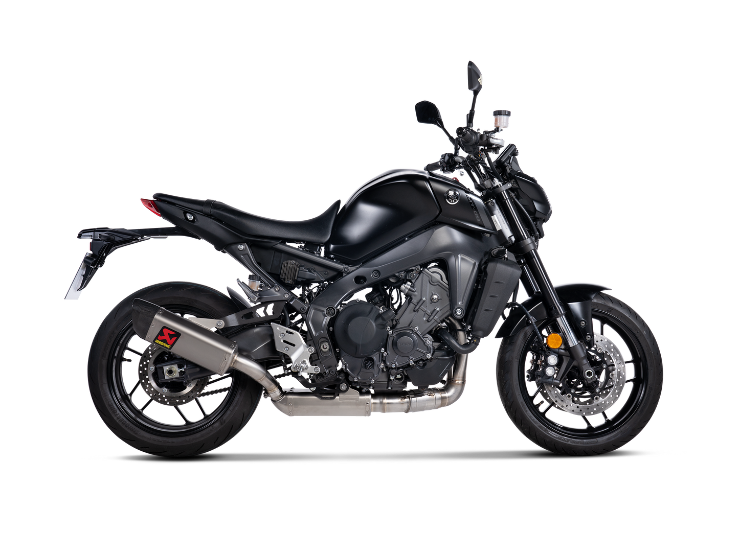 Akrapovič Uitlaat - Yamaha MT-09/FZ-09 2021-2023 - Racing Line (Titanium) - Motor Accessoires