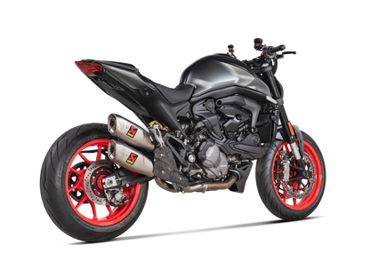 Optionele Akrapovič Uitlaat Accessoires - Ducati DesertX 2022-2024 | Monster 2021-2024 - Optional Link Pipe/Collector (SS) - Motor Accessoires