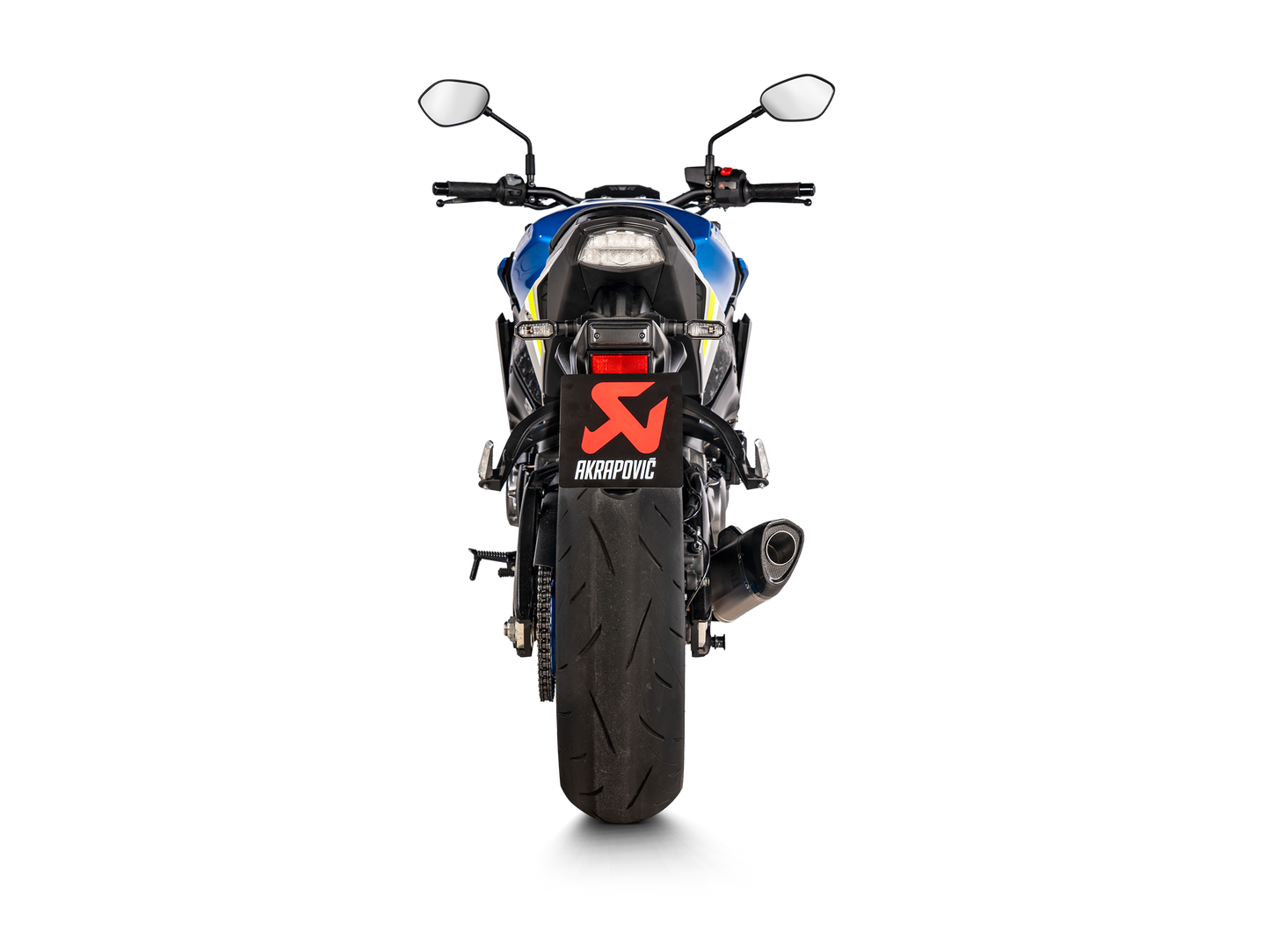 Akrapovič Uitlaat - Suzuki GSX-S1000 / 1000GT / 95 & meer - Slip-On Line (Titanium)