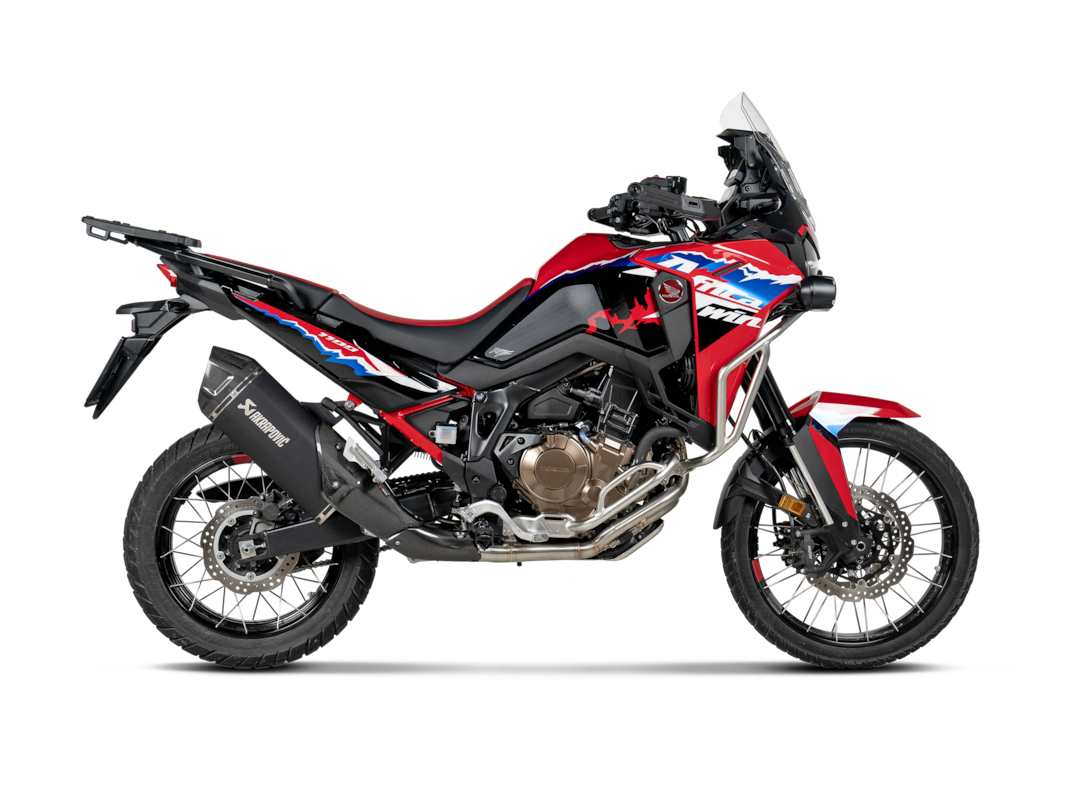 Akrapovic Uitlaat - Motor Accessoires - Honda CRF1100L Africa Twin - 2024 t/m 2026 - Slip-On Line (Titanium)