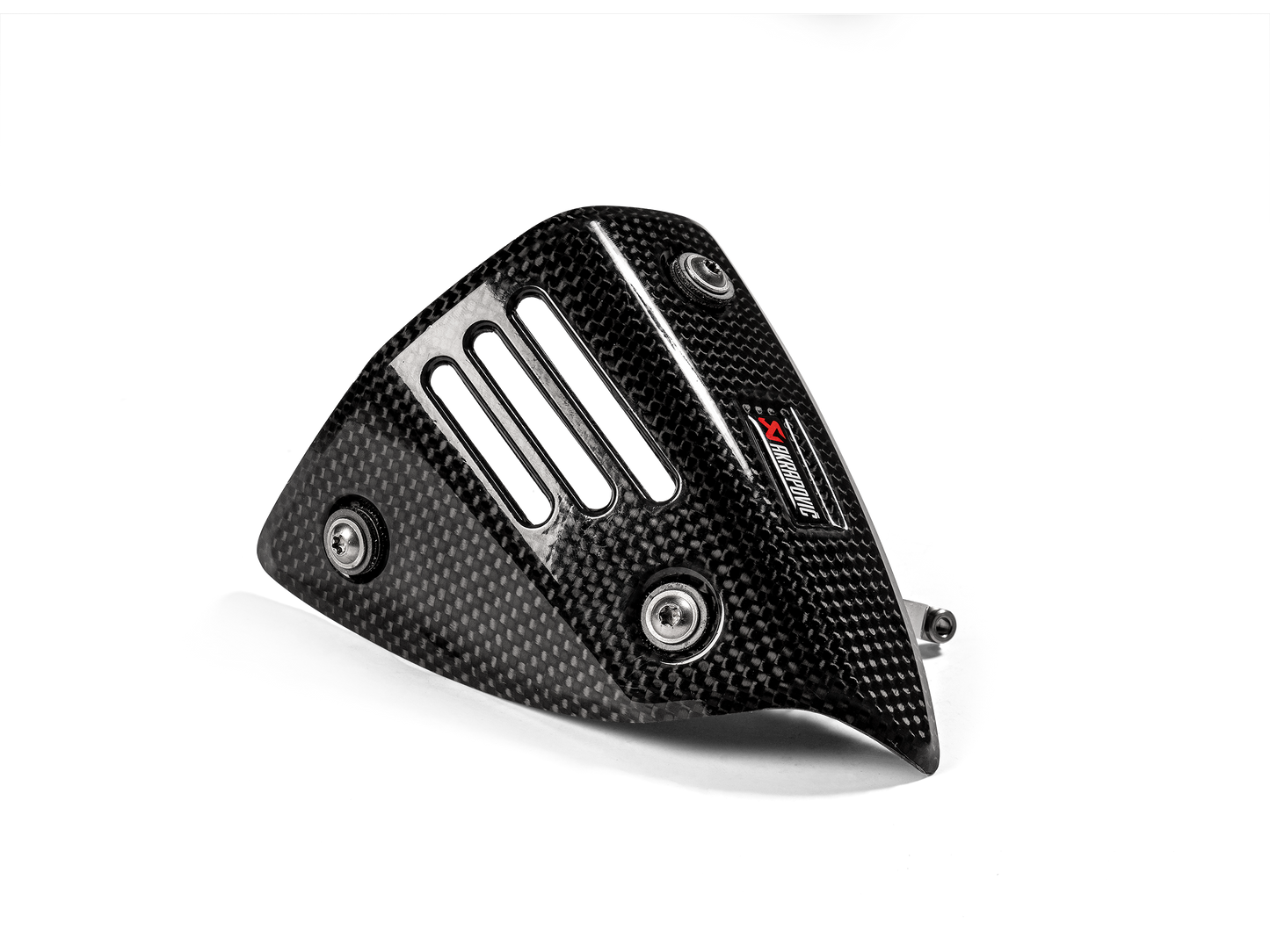 Optionele Akrapovič Uitlaat Accessoires - Vespa GTS 125 / Super / Sport / Tech 2009-2016 | GTS 250 2005-2013 | GTS Super 300 / Sei Giorni / Tech 2008-2020 | GTV 250 2006-2013 | GTV 300 2010-2017 - Heat Shield (Carbon) - Motor Accessoires