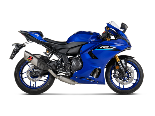 Akrapovič Uitlaat - Yamaha R7 2026 - Racing Line (Titanium)