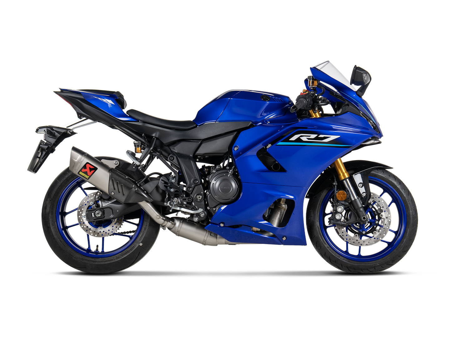 Akrapovič Uitlaat - Yamaha R7 2026 - Racing Line (Titanium)