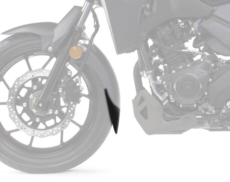 Voorspatbord Verlenger Zwart Puig Suzuki Dl250 V-Strom '17-'21