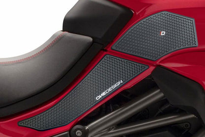 Tank Protector/Grip Stickers Zwart Puig Diverse Ducati Multistrada Modellen