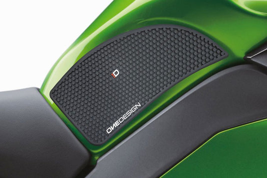 Tank protector/grip stickers zwart Puig Kawasaki Z1000SX ’11-