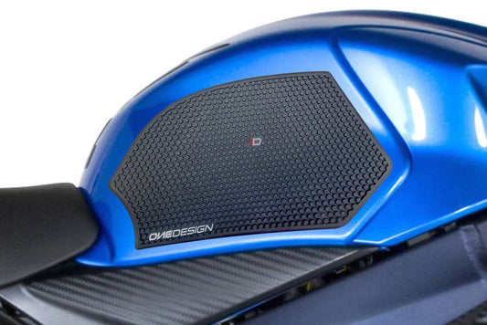 Tank protector/grip stickers zwart Puig Suzuki GSX-R600 ’11-‘16