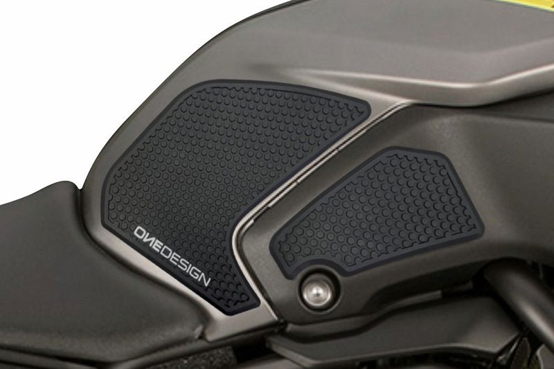 Tank Protector/Grip Stickers Zwart Puig Yamaha Mt-07 ’18-