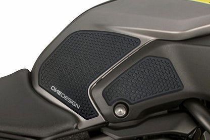 Tank Protector/Grip Stickers Zwart Puig Yamaha Mt-07 ’18-
