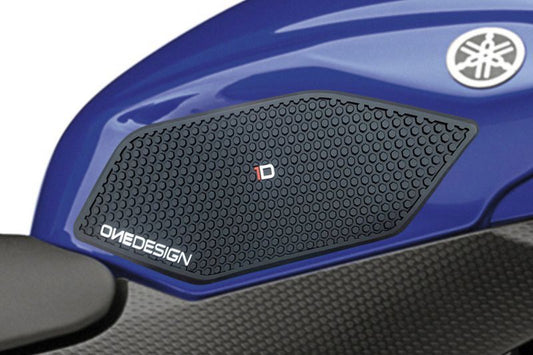 Tank protector/grip stickers zwart Puig Yamaha YZF-R6 ’08-‘16