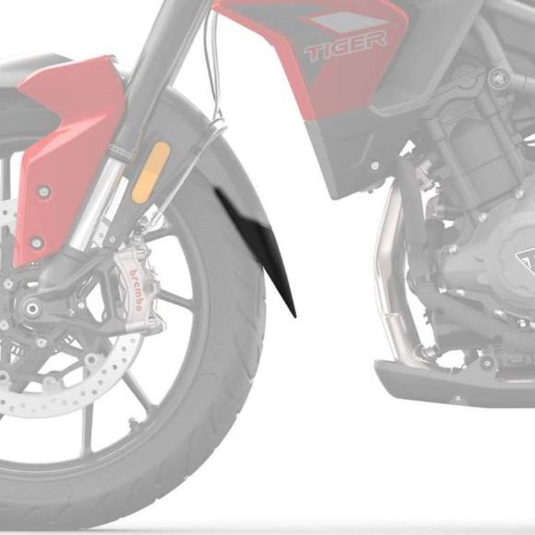 Voorspatbord Verlenger Puig Zwart Triumph Tiger 850 Sport / Tiger 900 / Gt / Pro