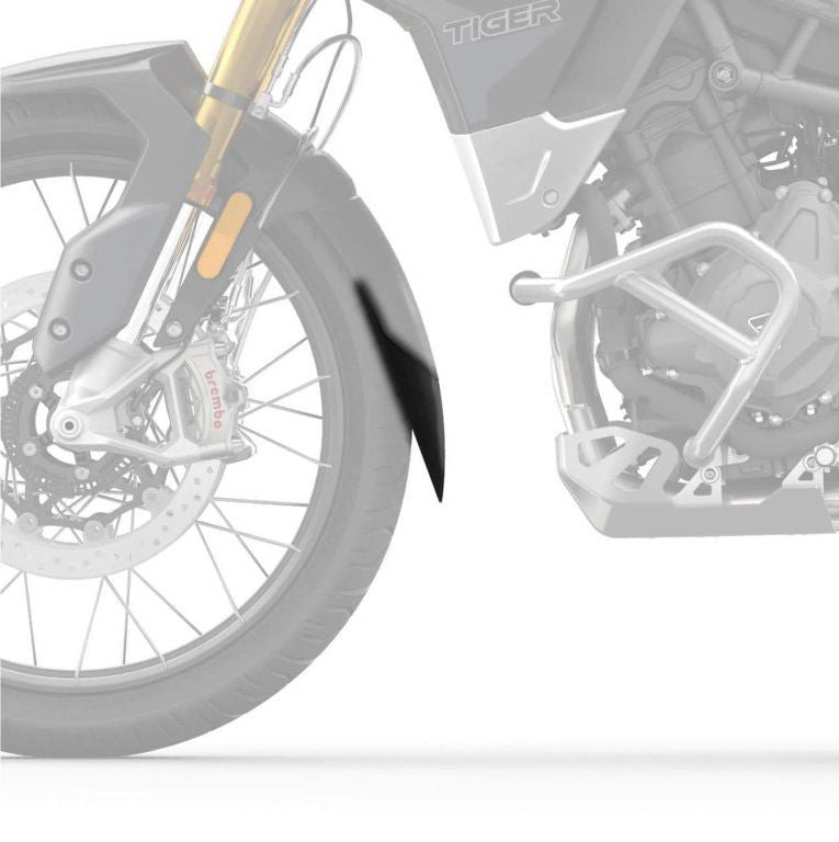 Voorspatbord Verlenger Puig Zwart Triumph Tiger 900 Rally '20-'23/ Rally Pro) '20-