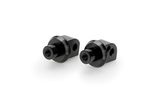 Voetsteunadapters achterzijde van Puig voor diverse Yamaha modellen