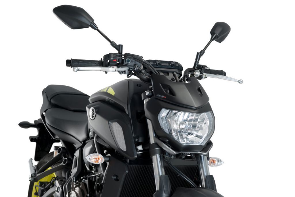 Front Cover Mat Zwart Puig Yamaha Mt-07 '18-