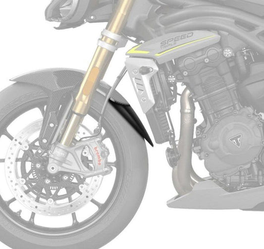 Voorspatbord Verlenger Puig Zwart Triumph Speed Triple Rs/Rr / Daytona 660