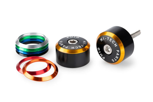 Trillingsdempers Puig model SHORT WITH RING diverse Suzuki en Yamaha modellen (set van 2 stuks)