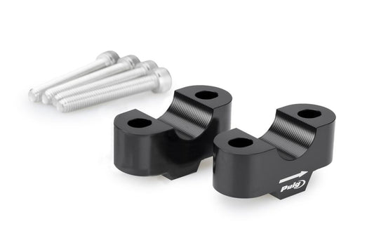Stuurverhogers 20mm zwart Puig BMW F750GS '18-24 / F800GS '24-