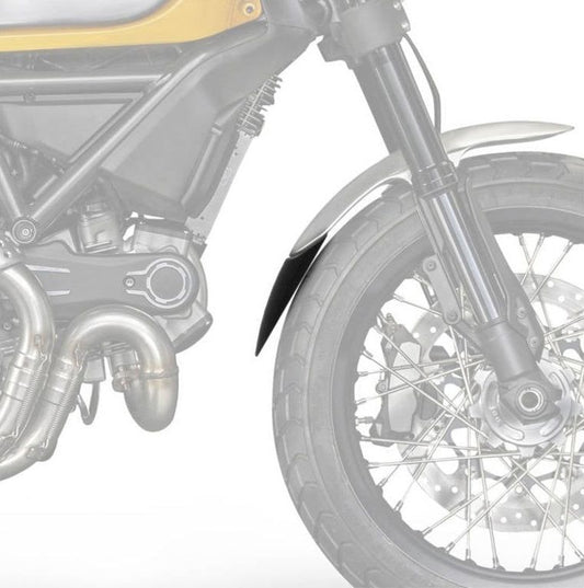 Voorspatbord Verlenger Voor De Achterkant Zwart Puig Ducati Scrambler Classic '15-18