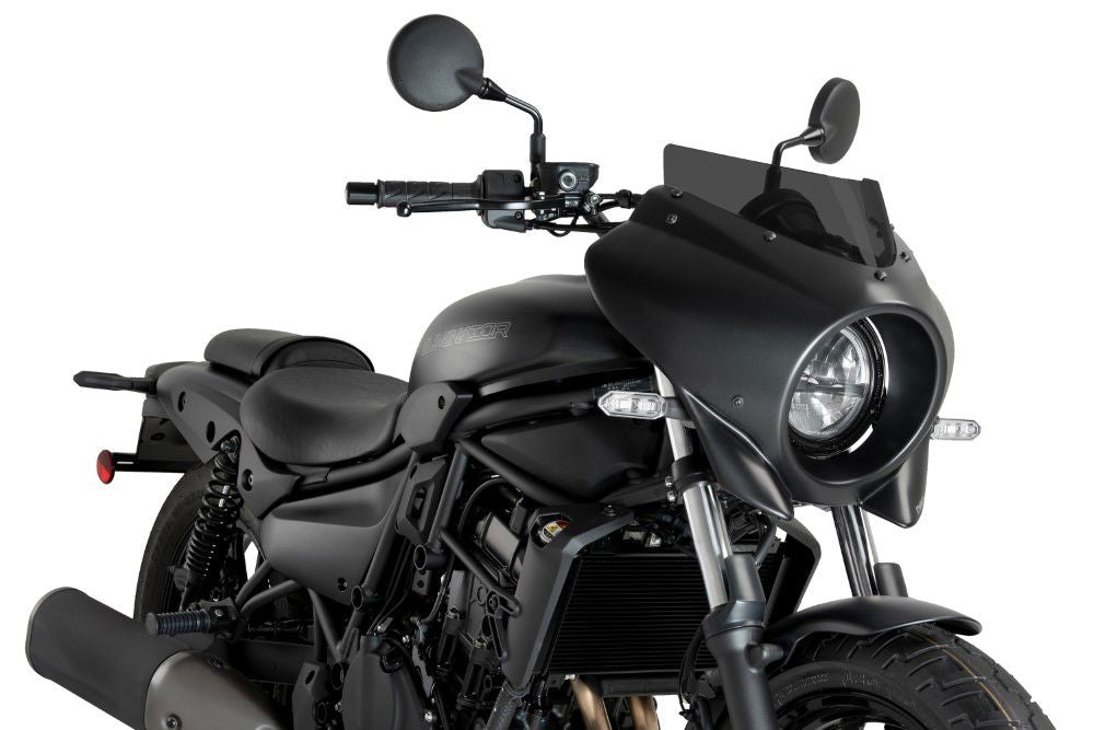 Semifairing Mirage Sport Glanzend Zwart Puig Kawasaki Eliminator 500 '24-