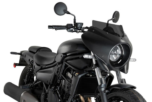Semifairing Mirage Sport Glanzend Zwart Puig Kawasaki Eliminator 500 '24-