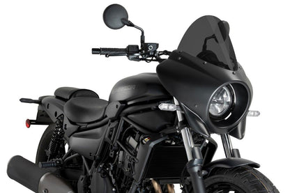 Semifairing Mirage Touring Glanzend Zwart Puig Kawasaki Eliminator 500 '24-
