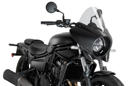 Semifairing Mirage Touring Glanzend Zwart Puig Kawasaki Eliminator 500 '24-