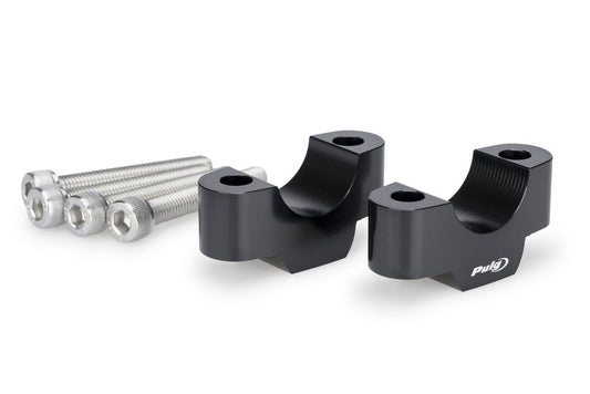 Stuurverhogers 20mm zwart Puig BMW R12 / R12 NineT '24-